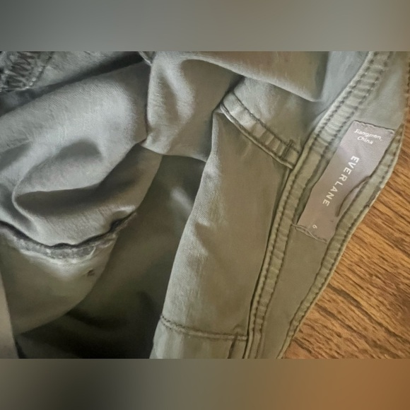 Everlane lightweight wide flare leg chino pants 6 28-29 casual preppy soft - Picture 7 of 8